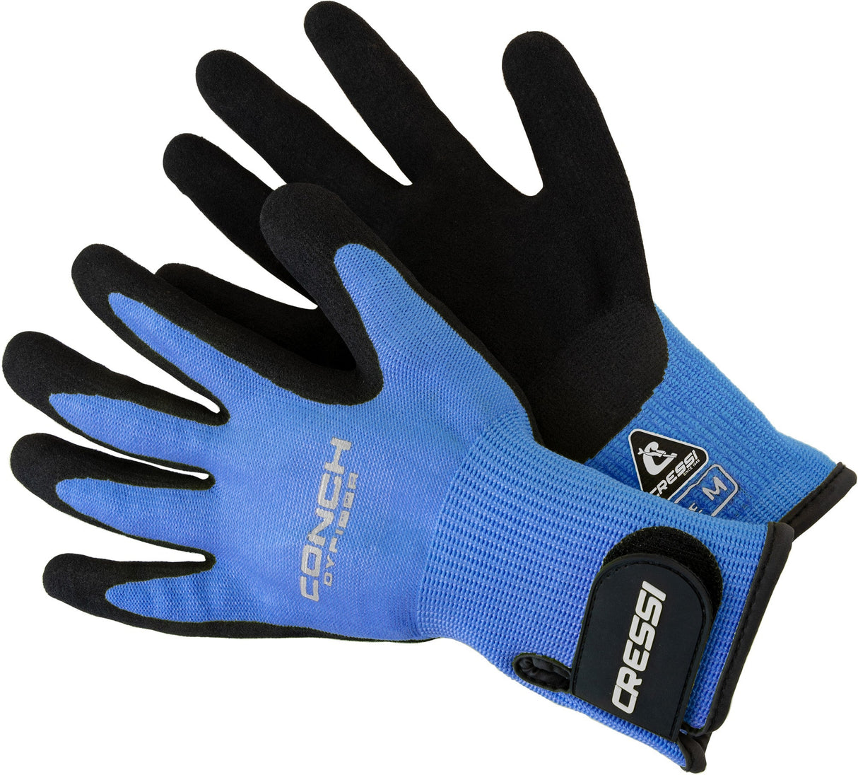 Cressi spearfishing gloves secure grip