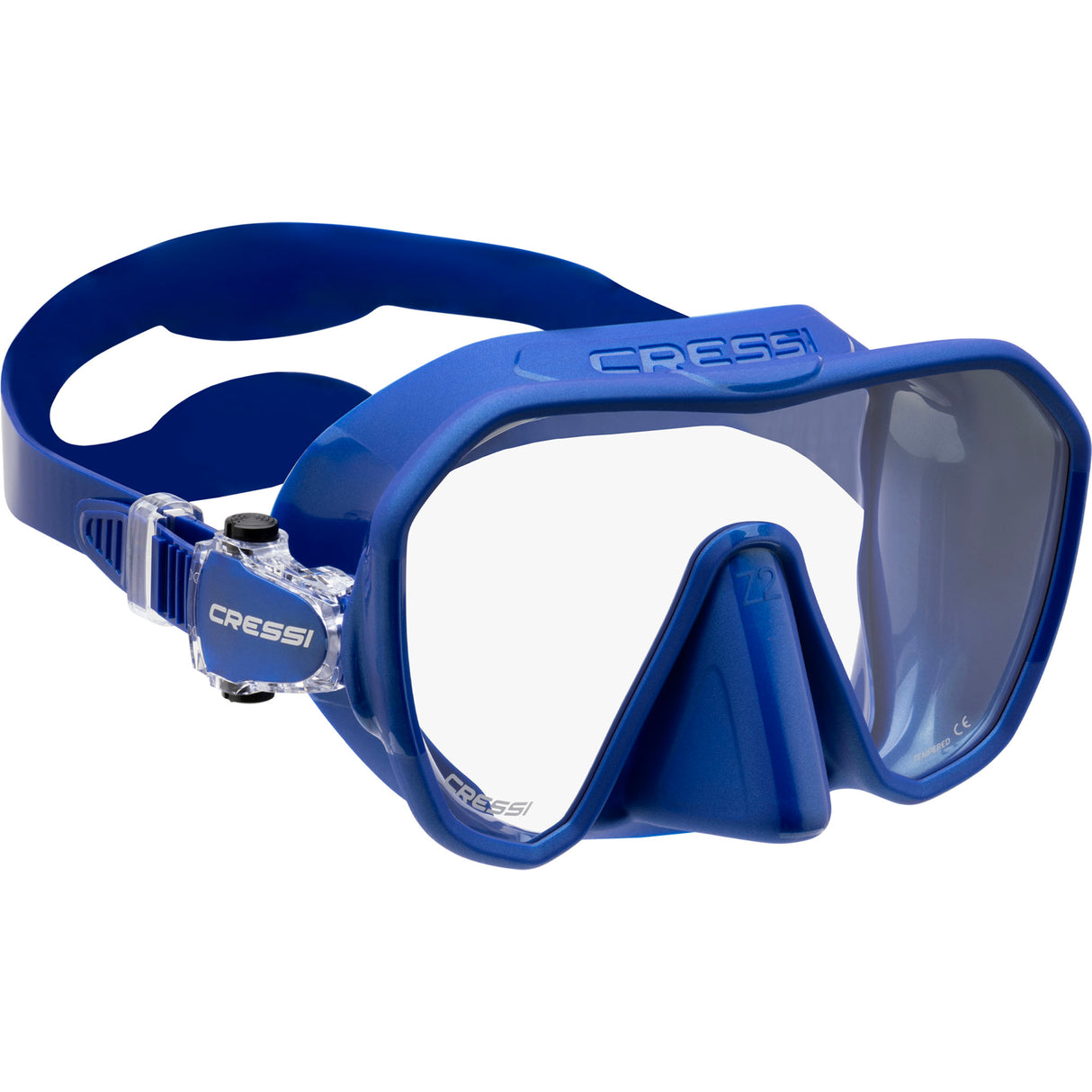 Cressi Z2 scuba diving mask front view