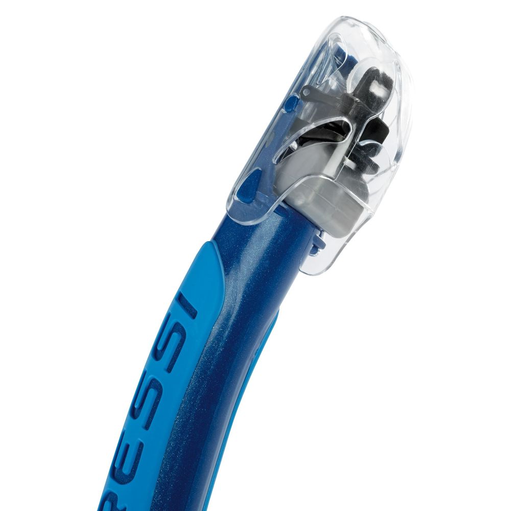 Dry snorkel cressi ergonomic design