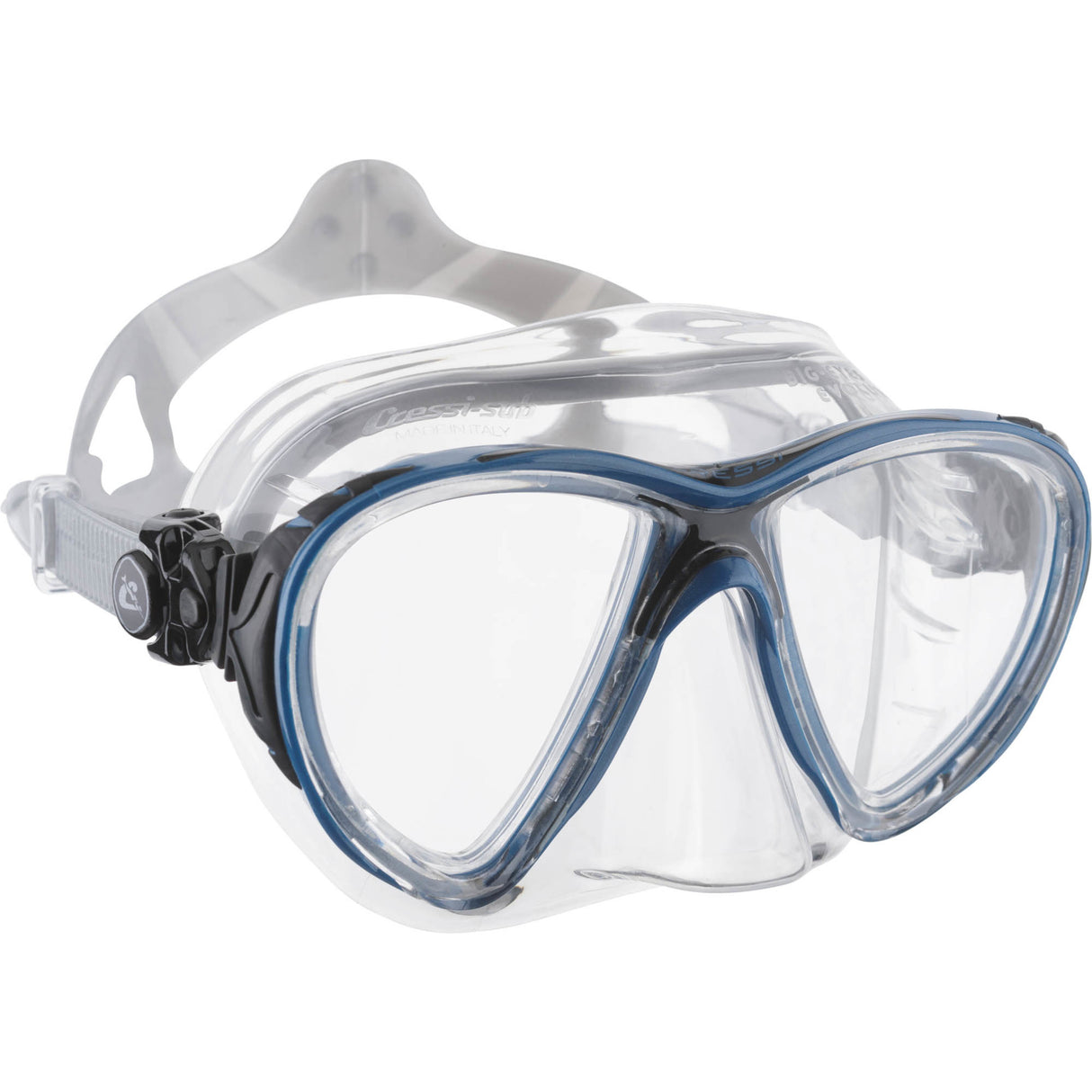 Crystal silicone scuba diving mask by Cressi