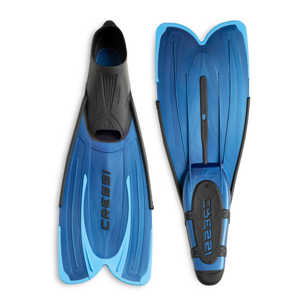 Cressi Agua snorkeling fins travel-friendly