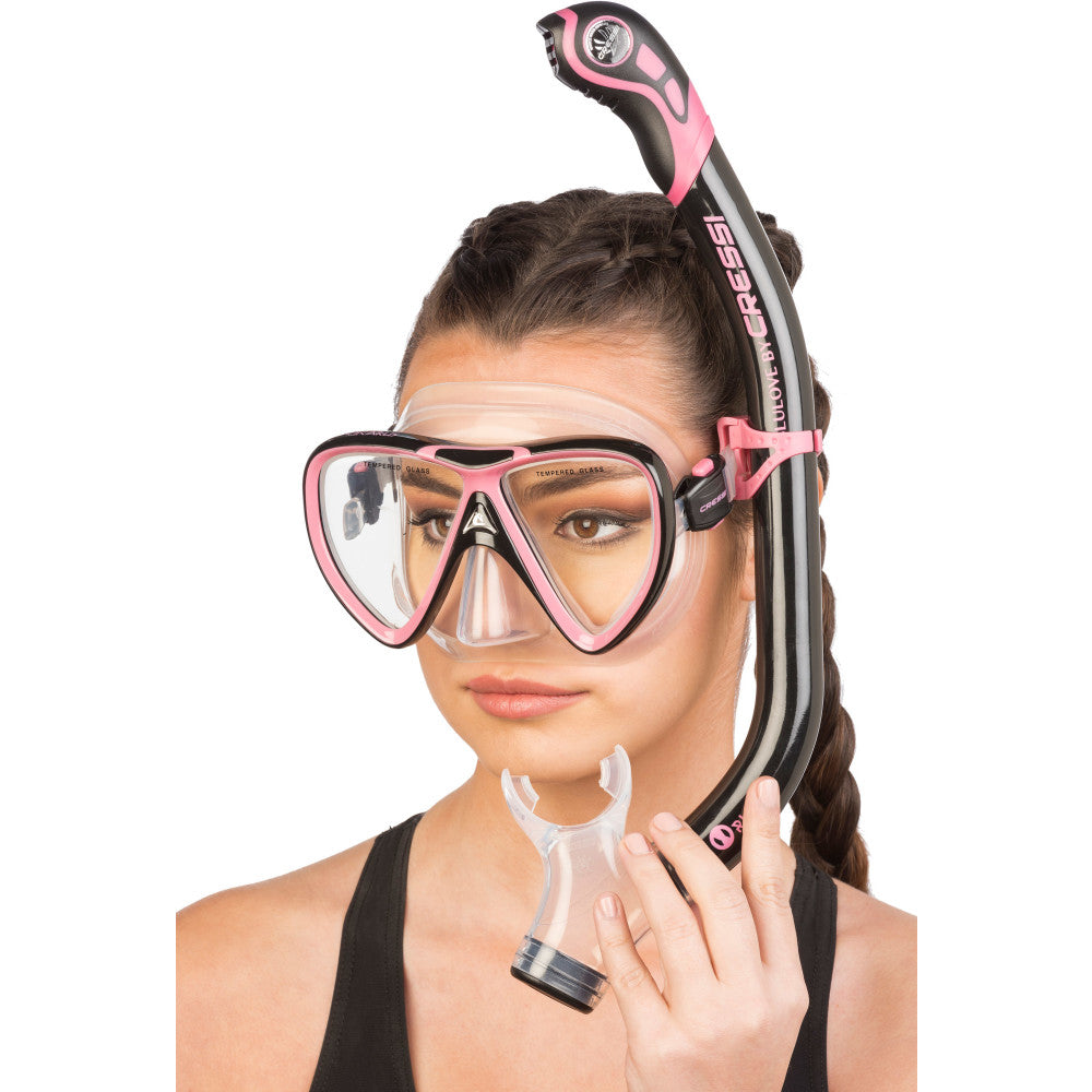 Cressi dive mask snorkel combo
