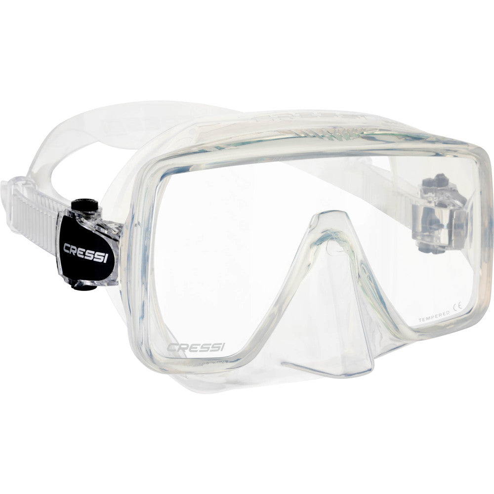 Cressi SF1 single lens silicone scuba mask