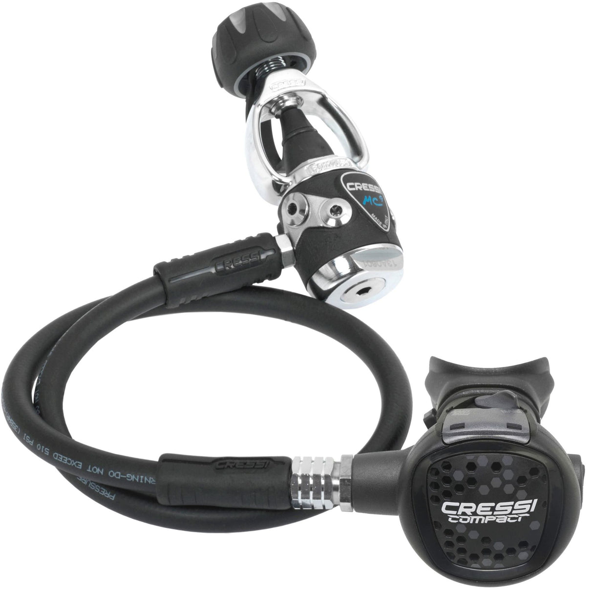 Lightweight Cressi scuba regulator