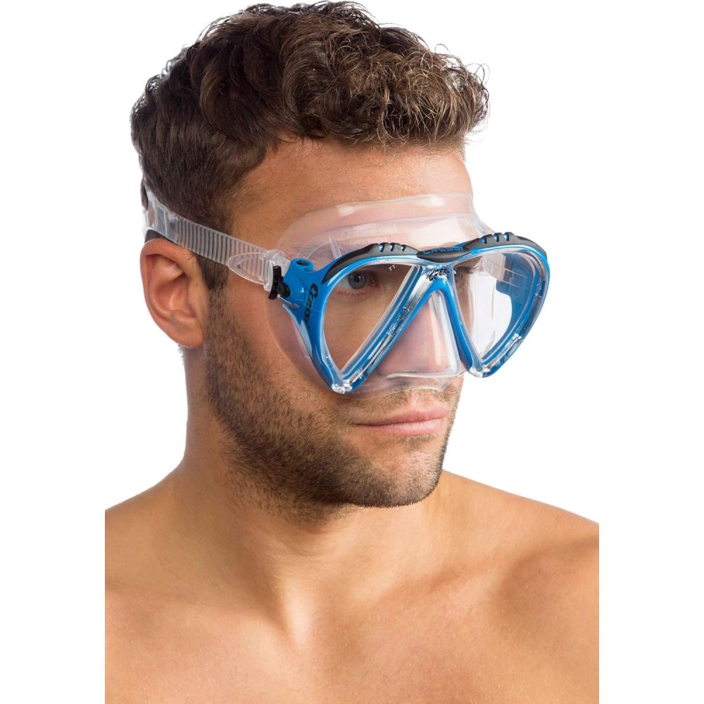 Professional snorkeling and diving mask