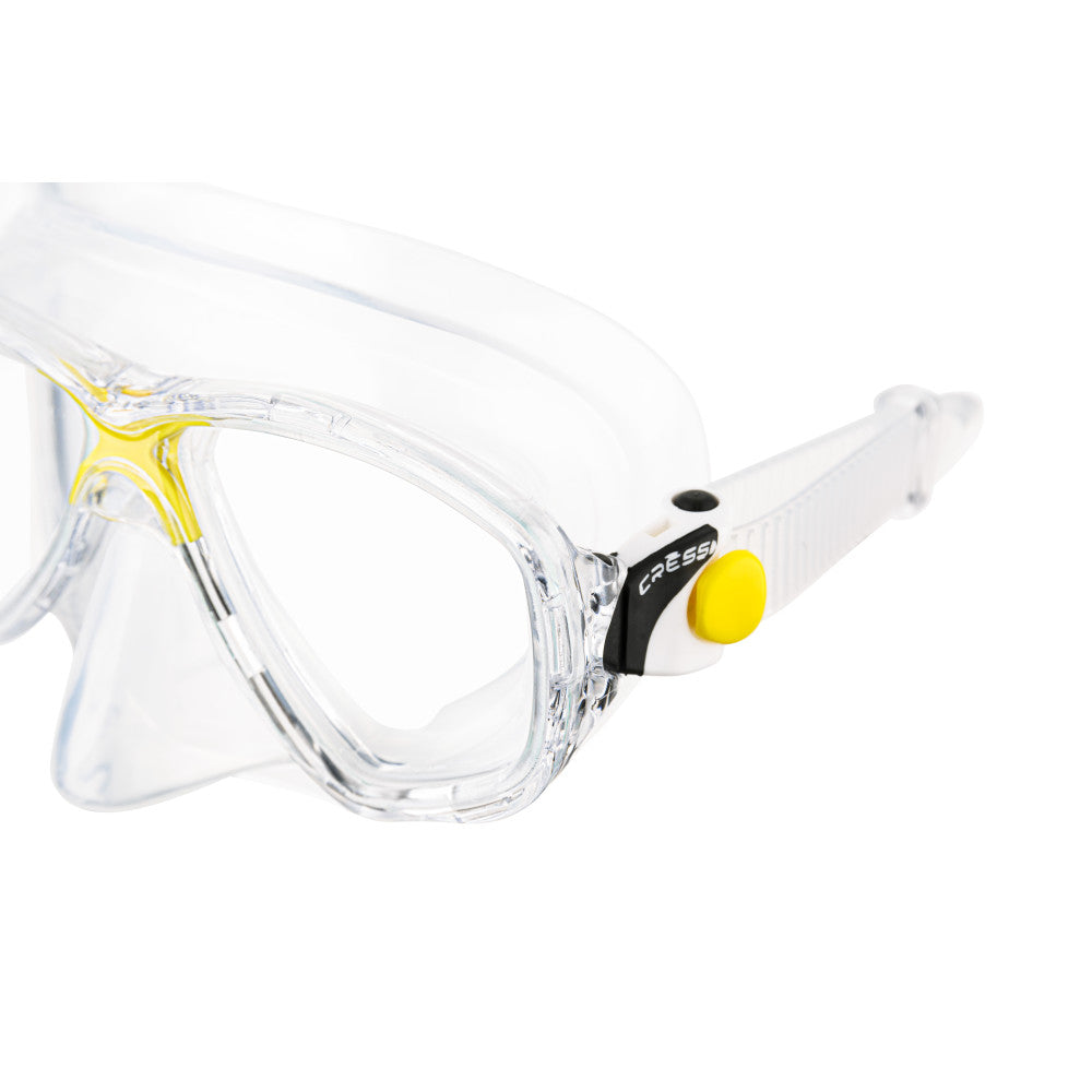 Cressi snorkeling mask with optical lenses option