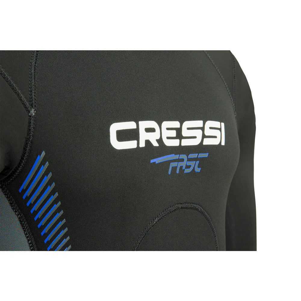 Durable men’s wetsuit 7mm neoprene Cressi diving suit