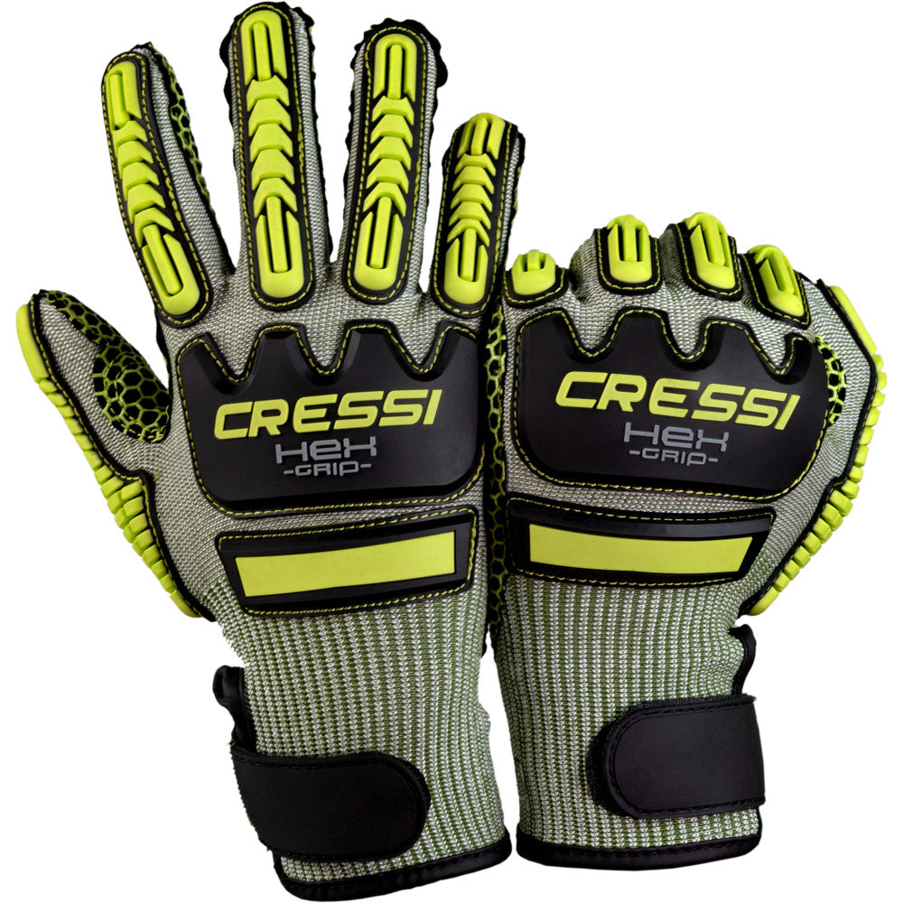 Cressi Hex scuba and spearfishing gloves