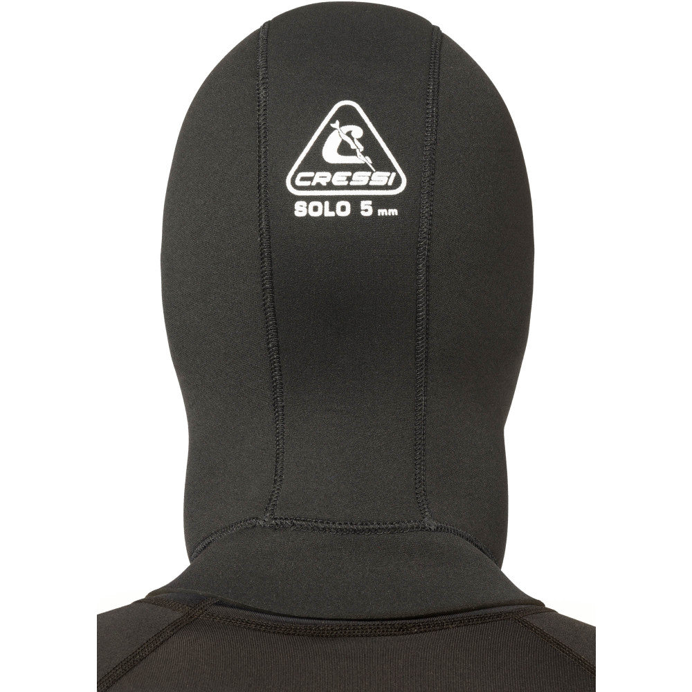 hood thermal lining for cold water diving