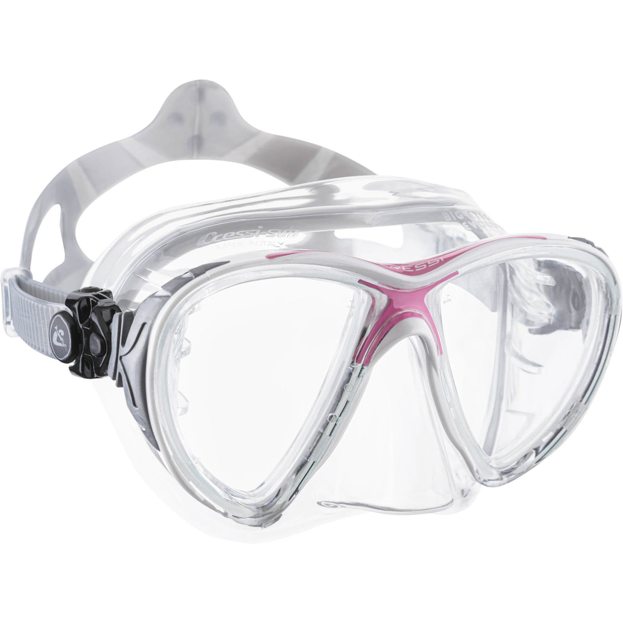 Cressi Big Eyes Evo mask with crystal clear view