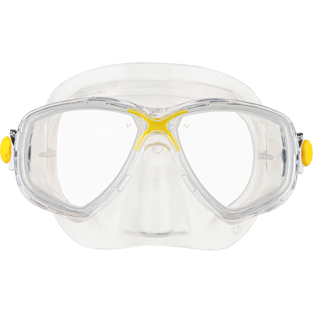 Cressi Marea scuba diving mask with prescription lenses