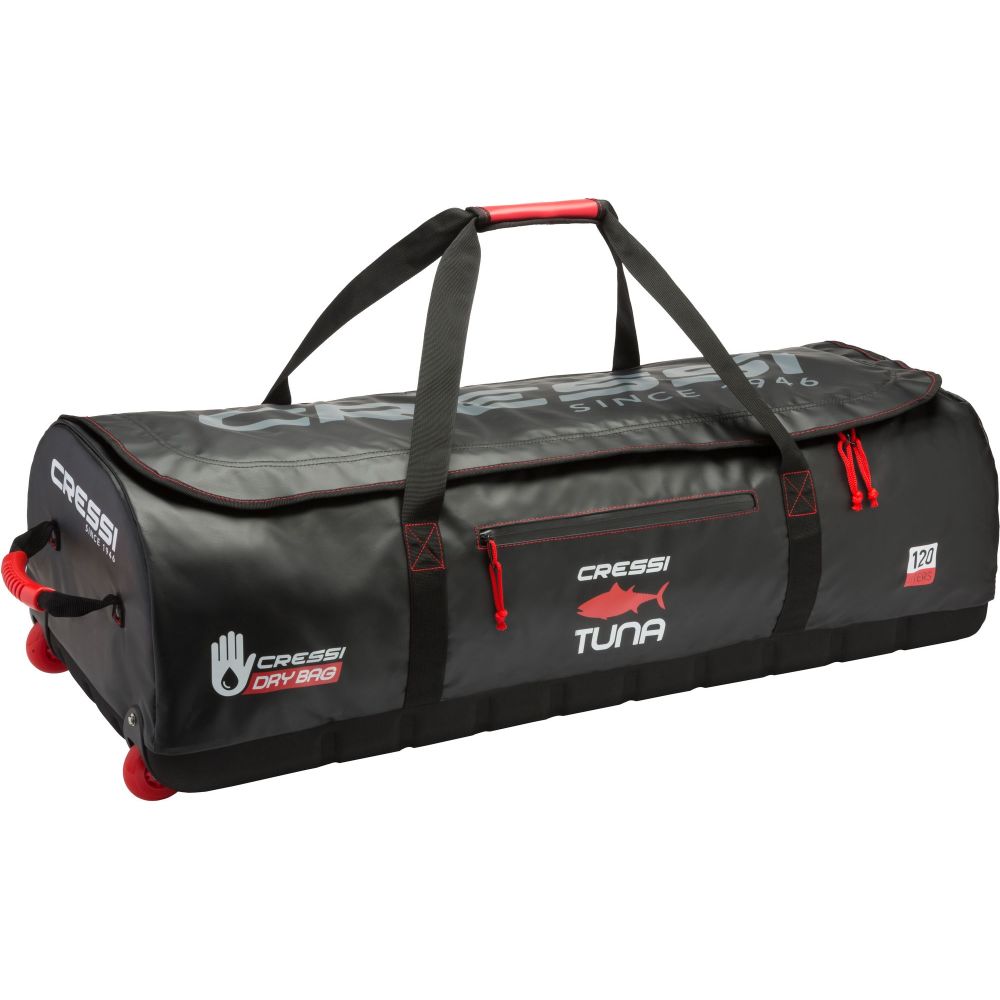 Cressi Tuna Trolley 120L dry wheeled bag