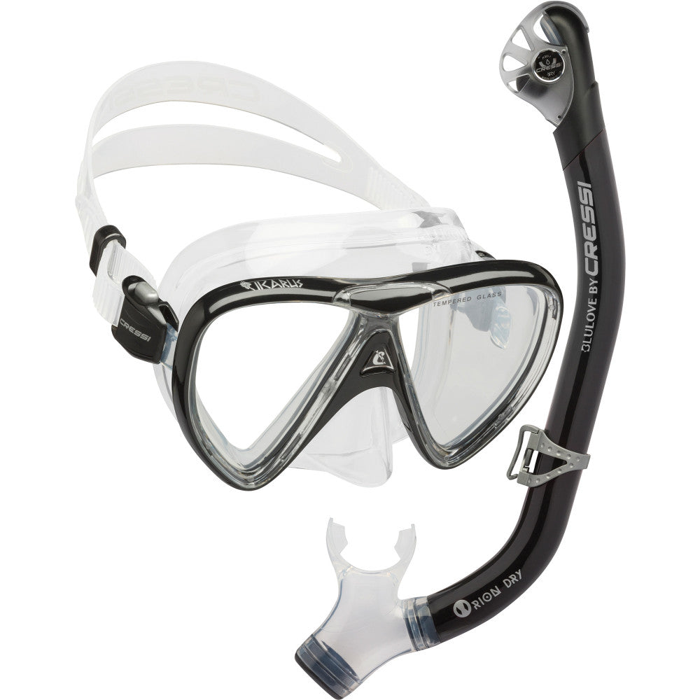 Cressi sub snorkel combo