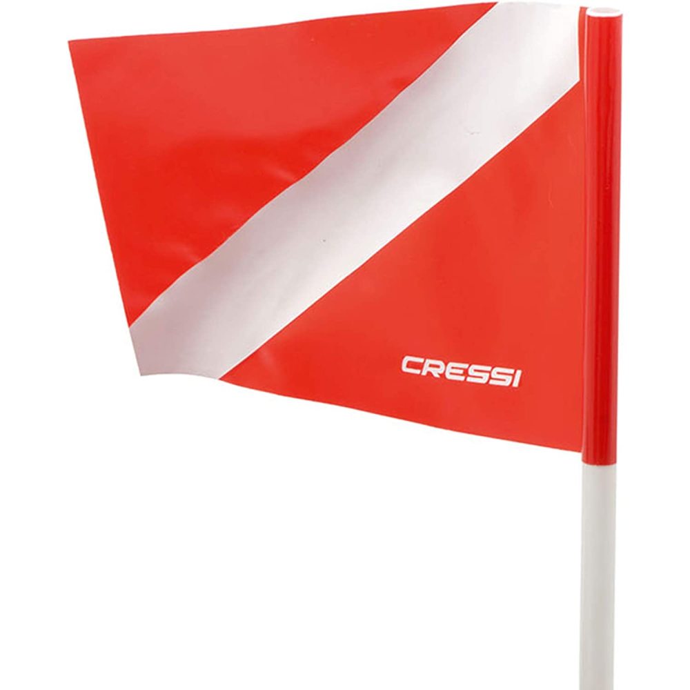 Durable Cressi signal buoy with whistle