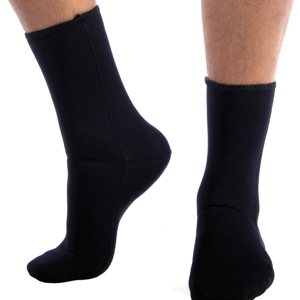 Warm scuba diving socks