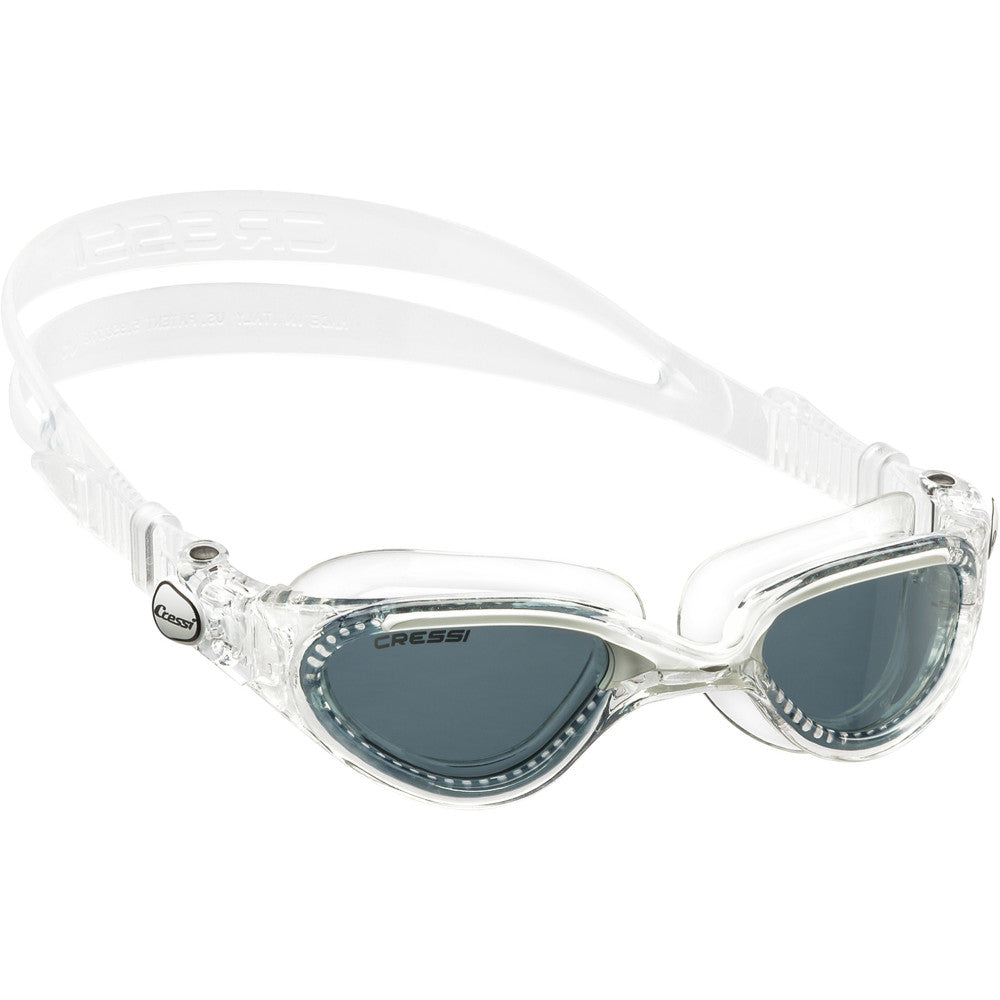 Adjustable tinted lens swimming goggles