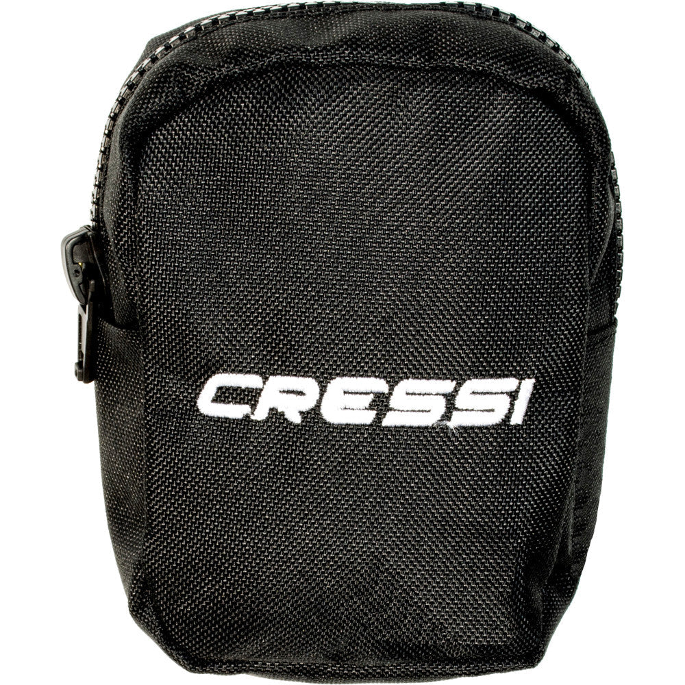 Cressi tank strap with weight pocket