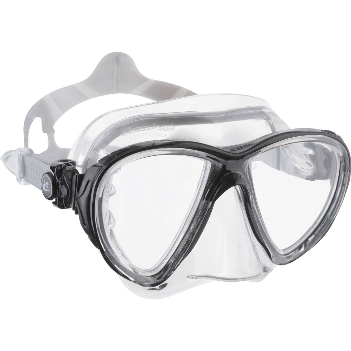 Cressi Big Eyes Evolution Crystal silicone mask