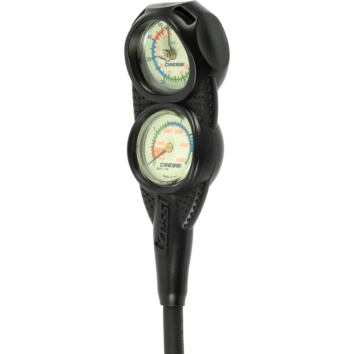 Compact Cressi DP2 console for easy BCD attachment