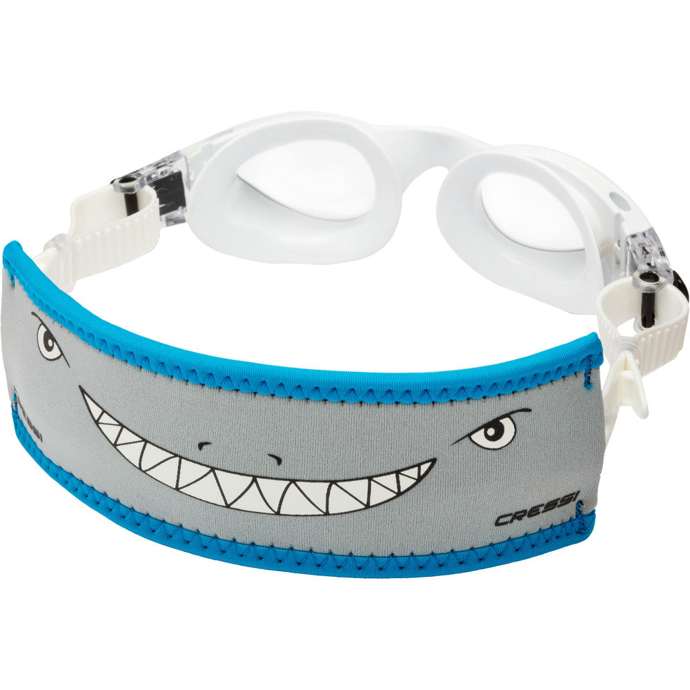 Padded neoprene goggle strap protector