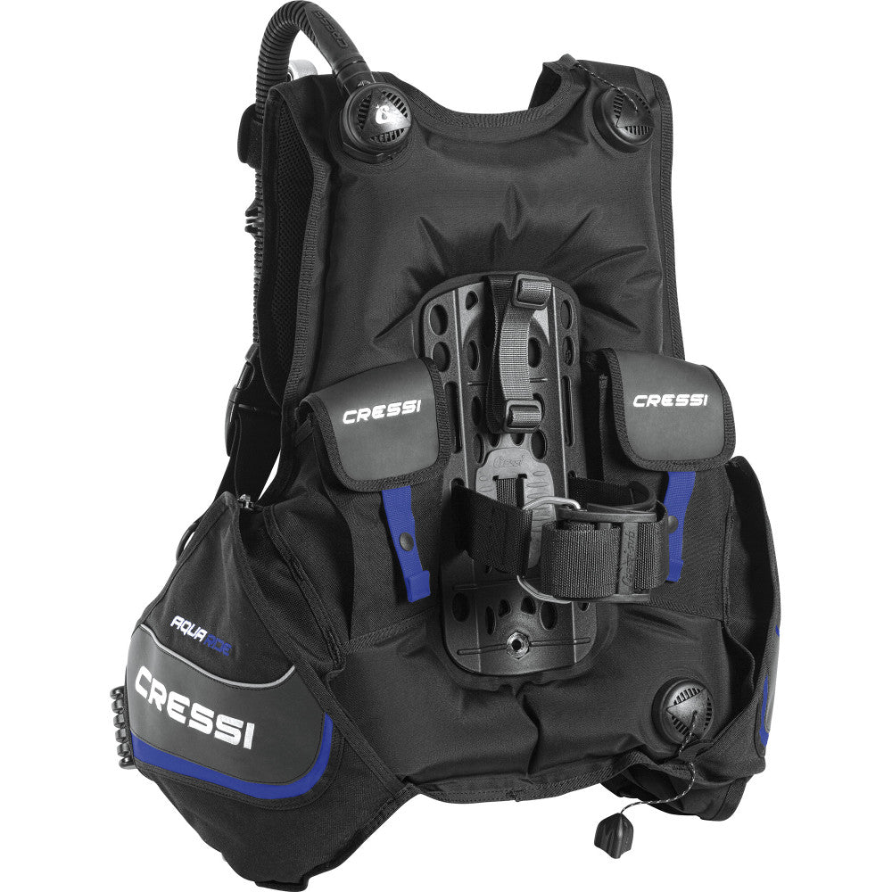 Scuba diving jacket BCD integrated weight system