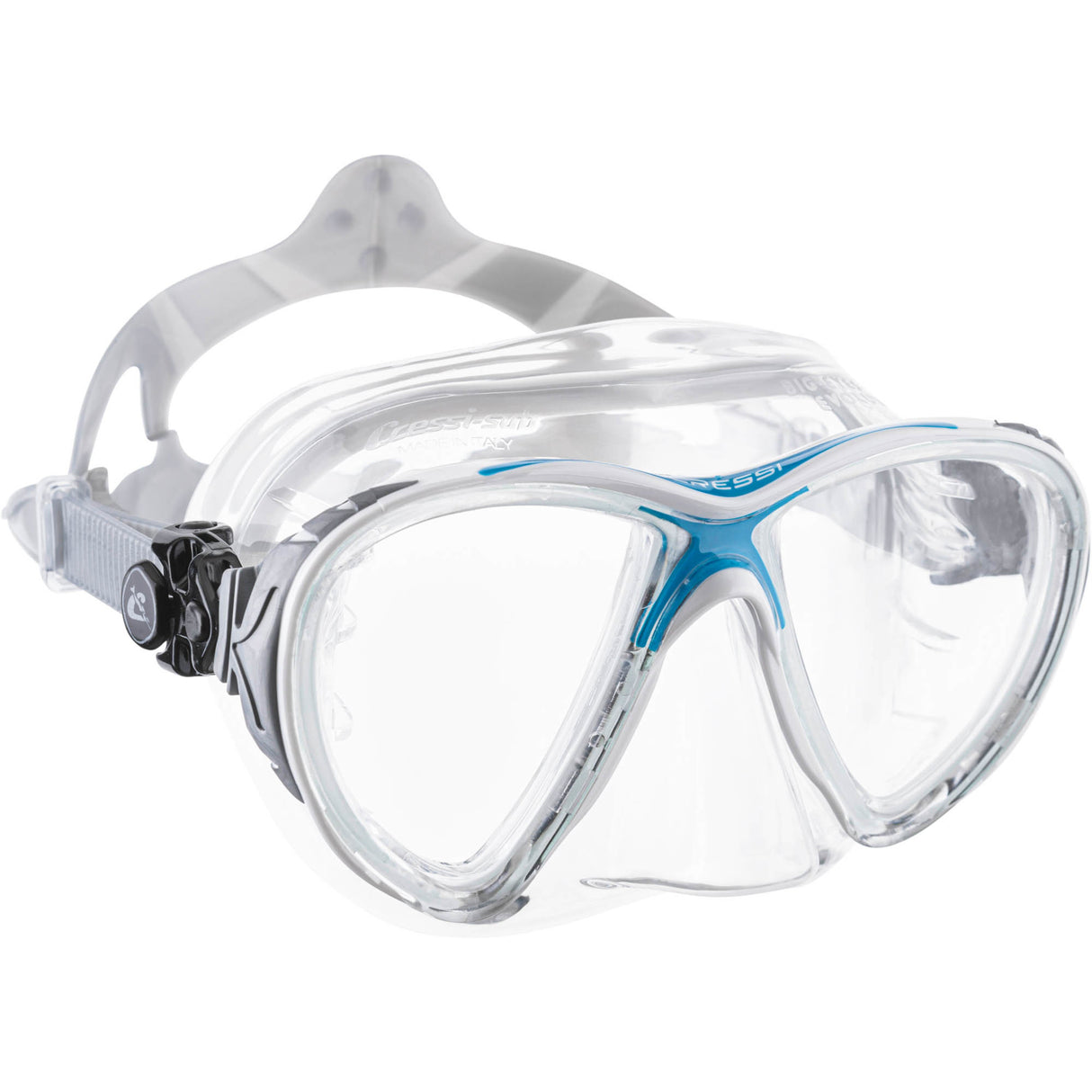 Cressi Big Eyes Evolution Crystal snorkel mask