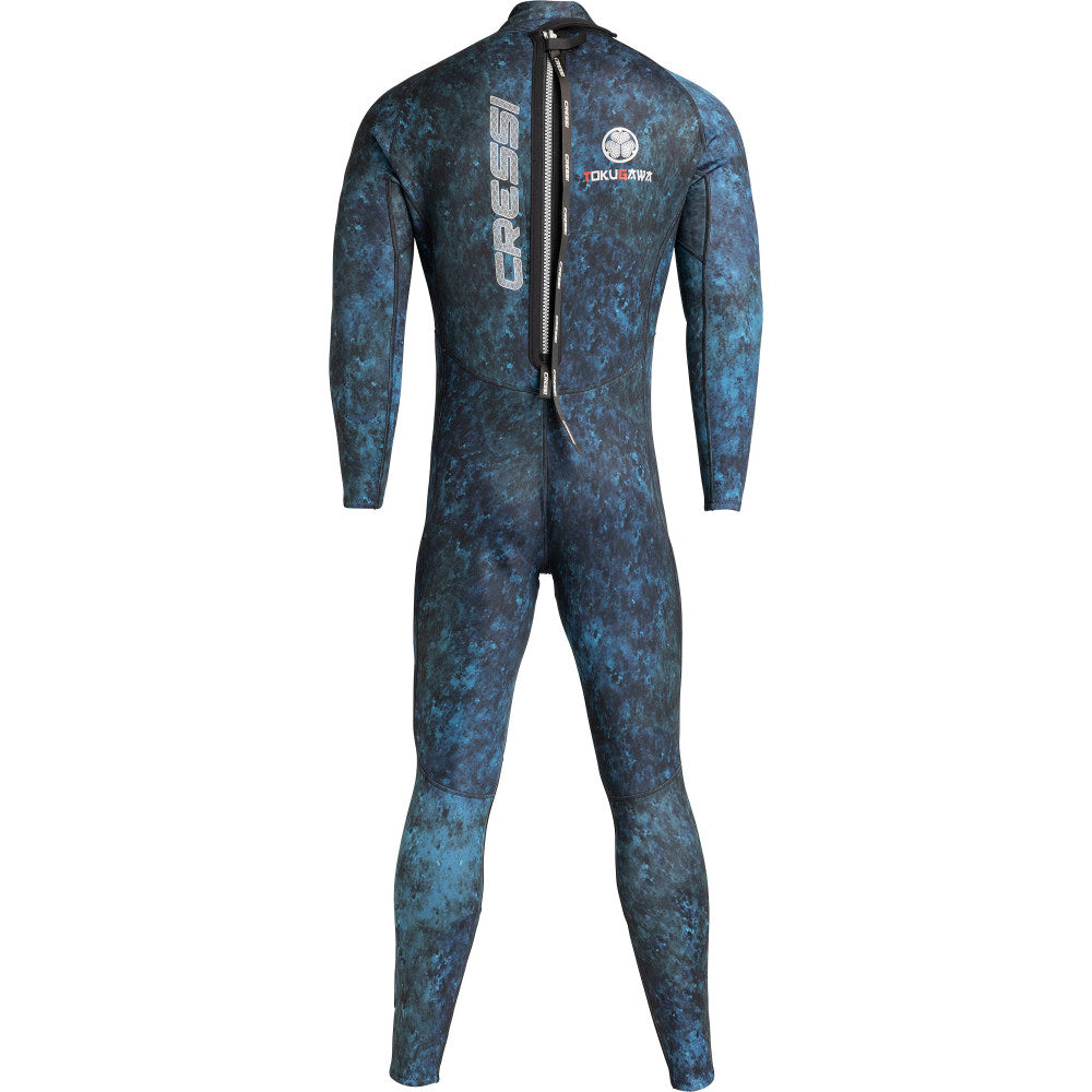 Tokugawa camouflage wetsuit open cell interior