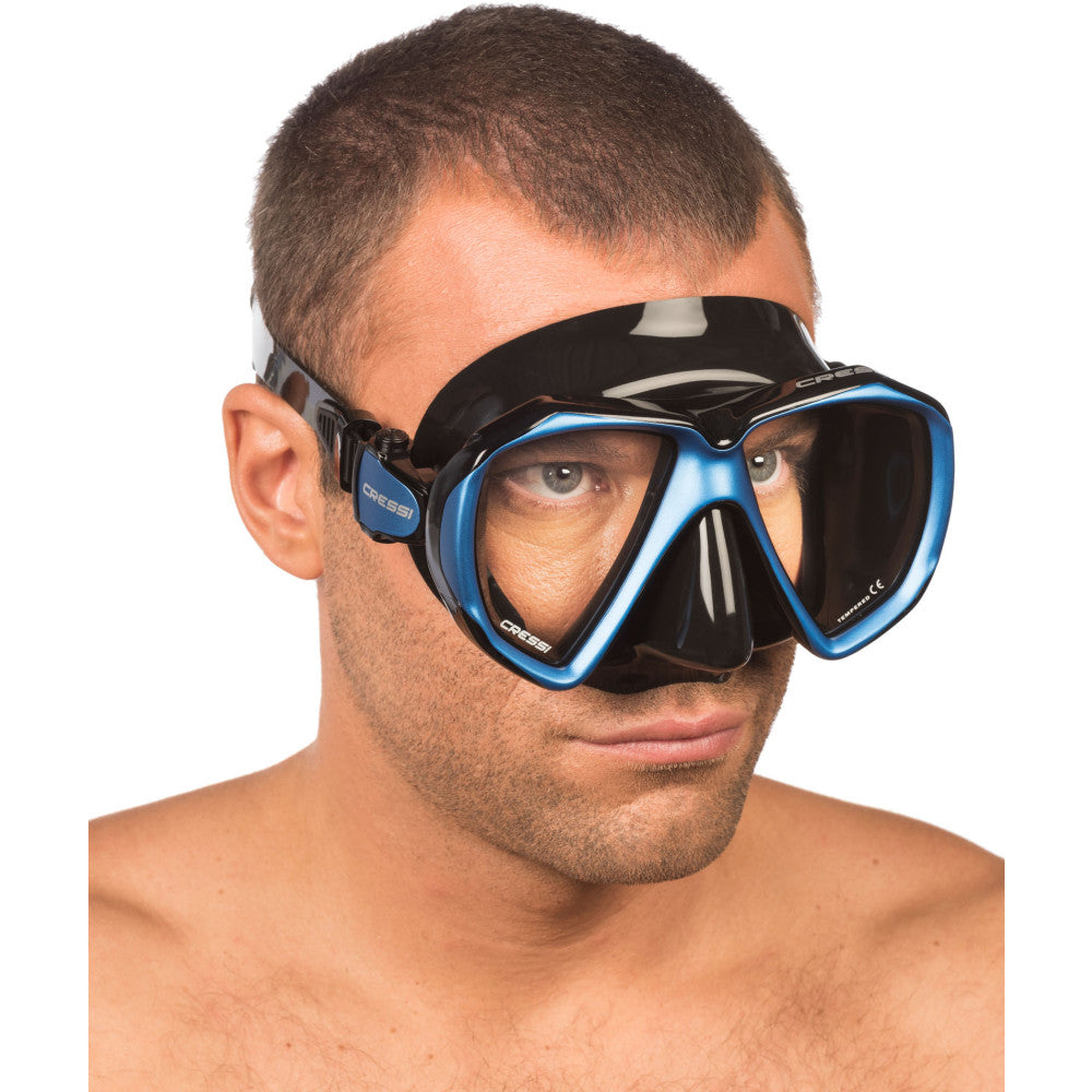 Cressi Liberty Duo mask with wide view