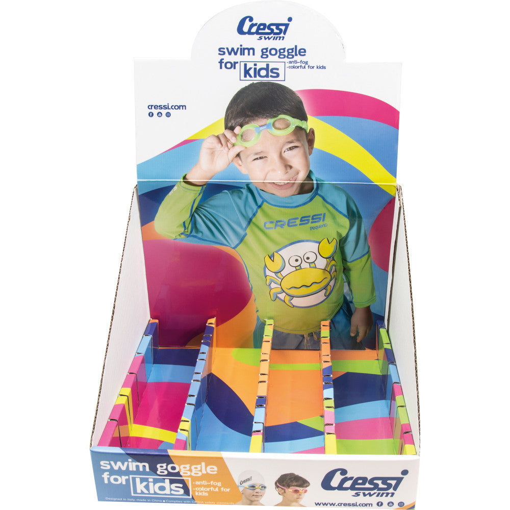 Kid Swim Goggles Carton Display for 24 pcs