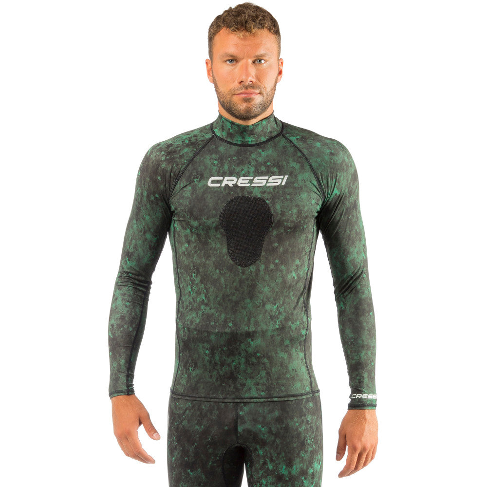 Cressi spearfishing camouflage rashguard