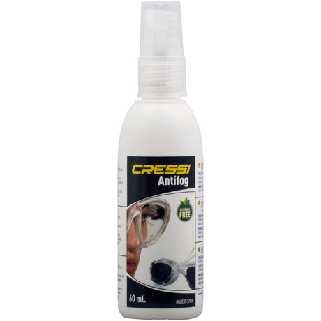 Anti-fog spray for swimming goggles
