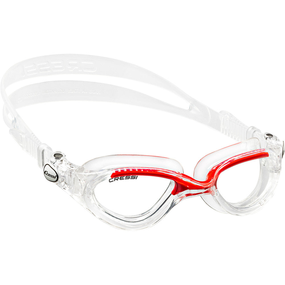 Adjustable tinted lens swimming goggles