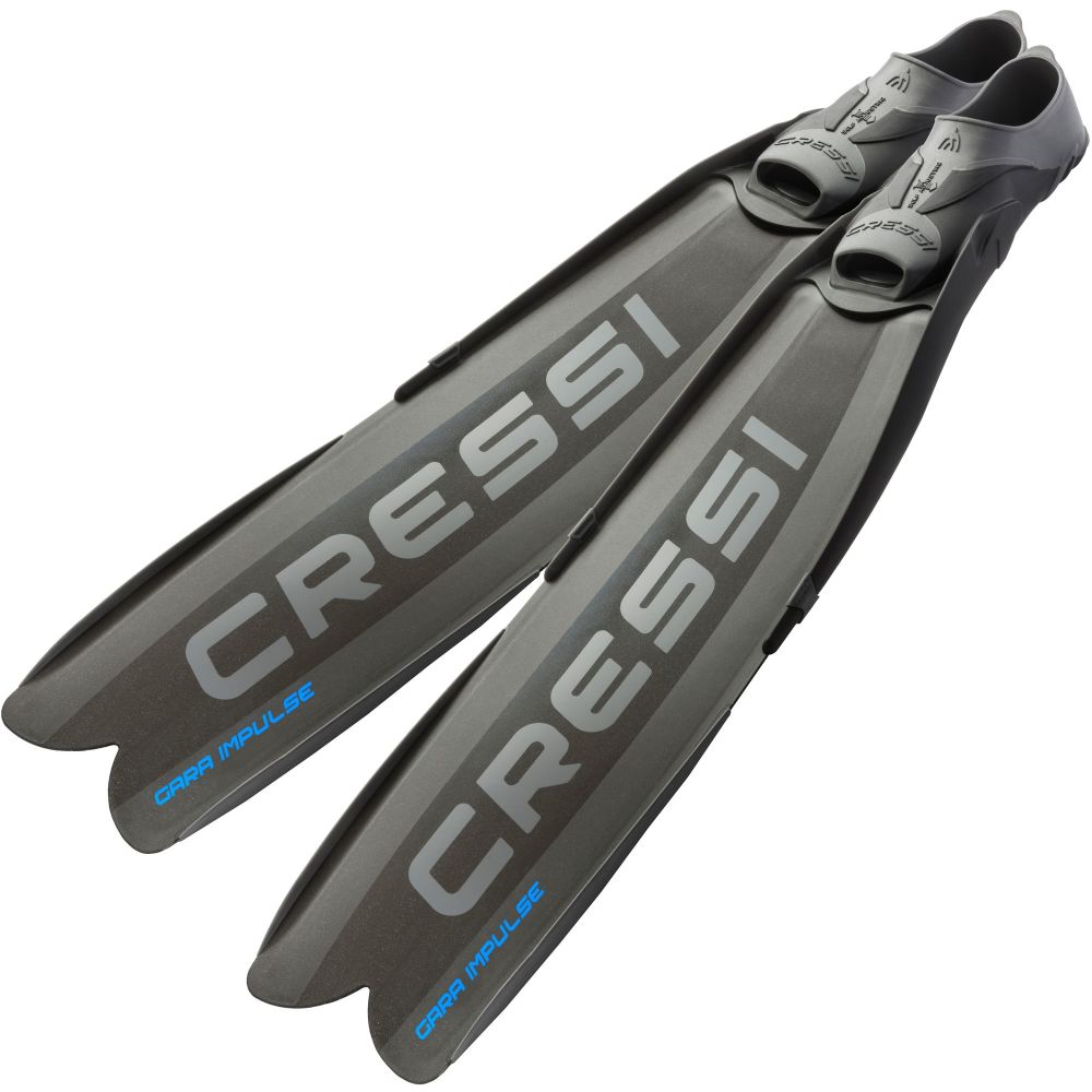Professional Cressi freediving fins for spearfishing