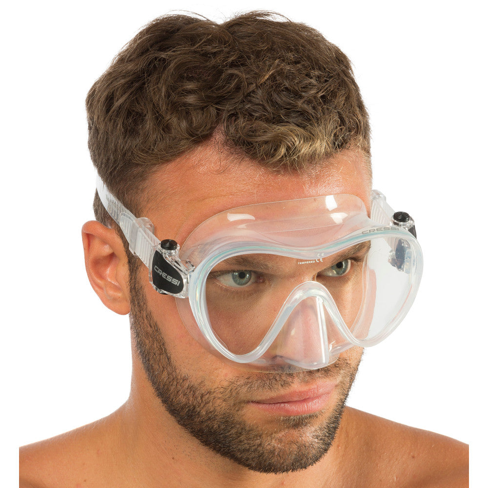 Cressi F1 mask for snorkeling and freediving