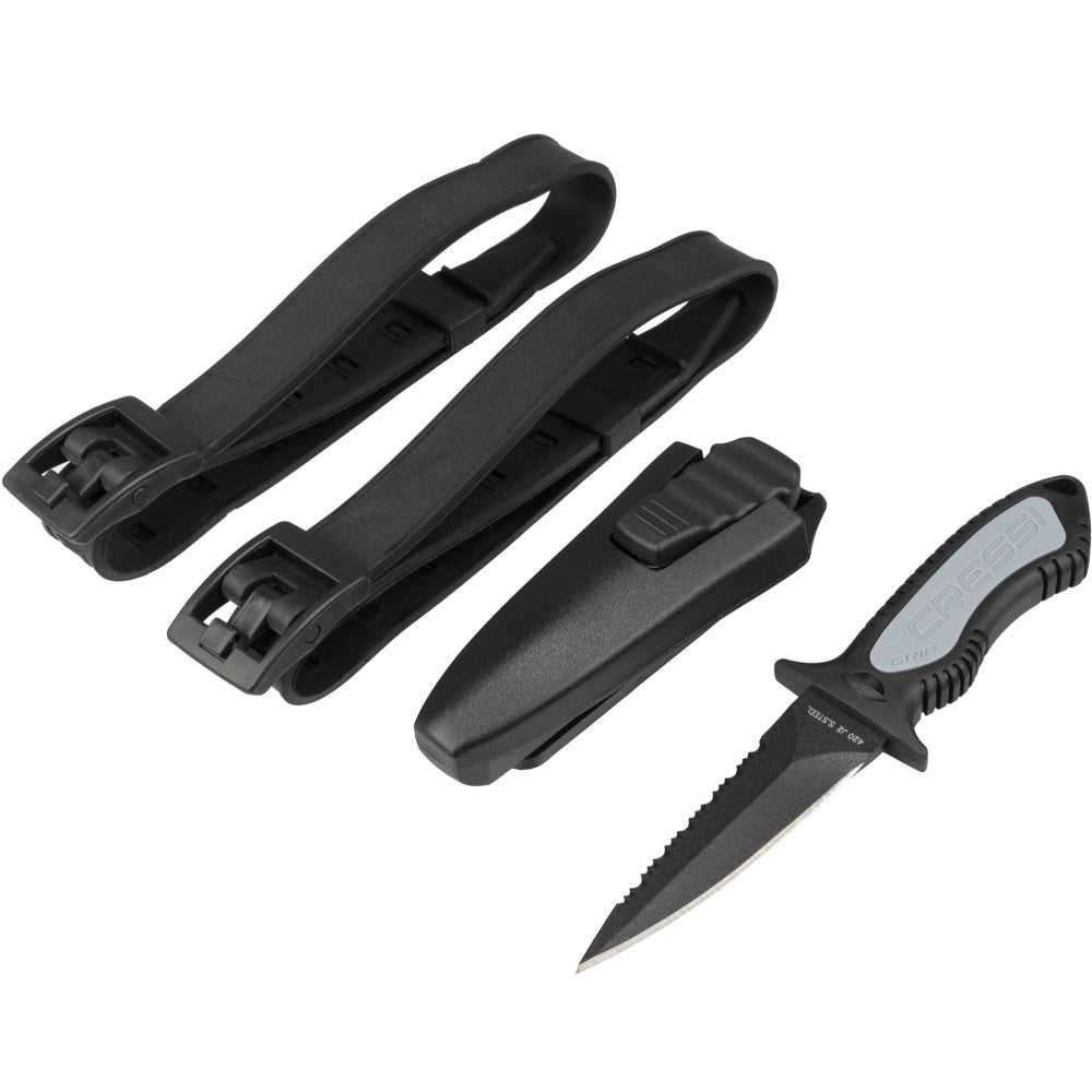 Waterproof titanium dive knife