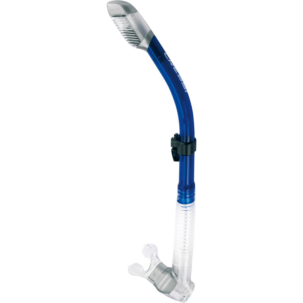 Cressi dry snorkel for scuba diving and snorkeling