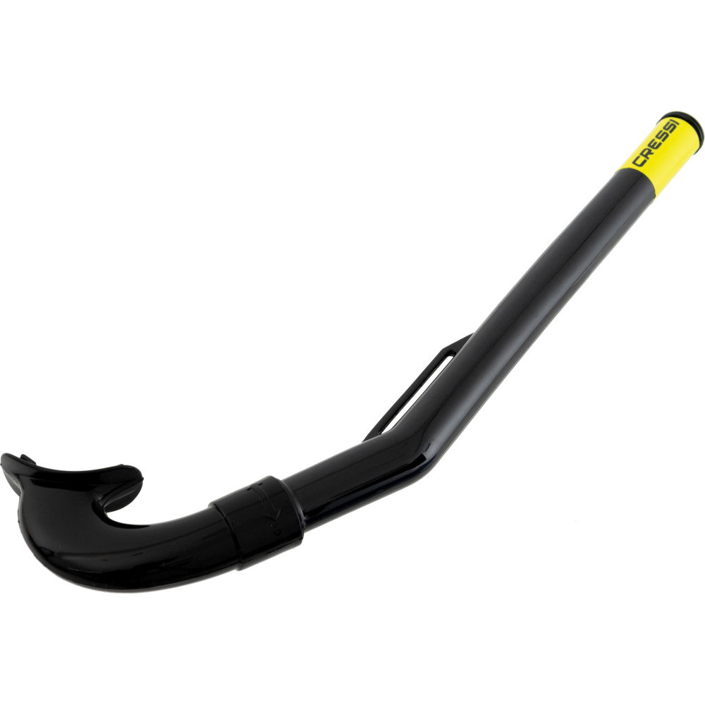Easy breathing snorkel with ergonomic design