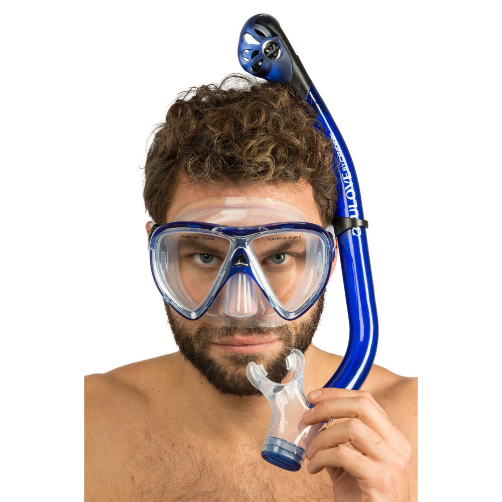 Cressi snorkel and mask set