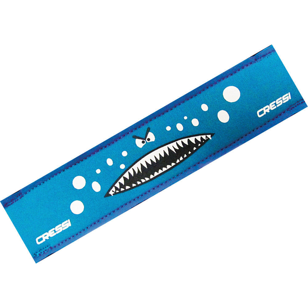 Soft neoprene strap cover for goggles