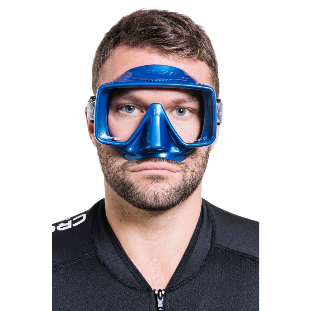 SF1 single lens silicone scuba mask