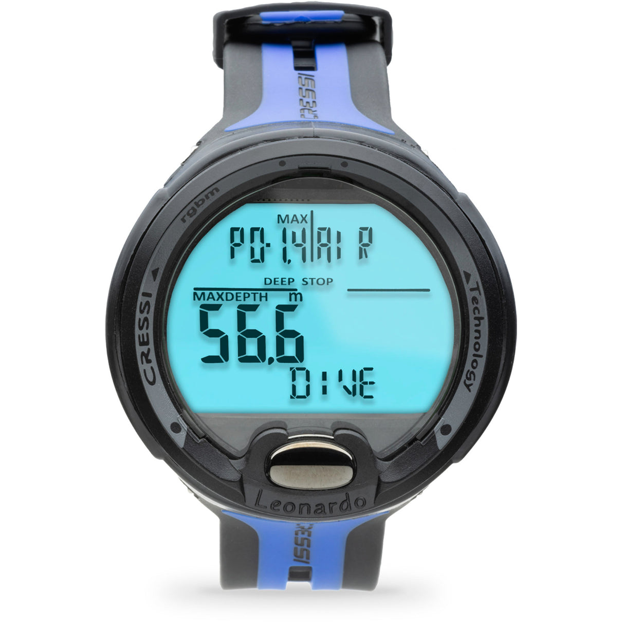 Cressi Leonardo dive computer with wrist strap