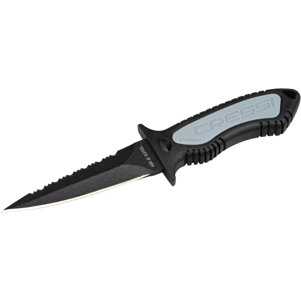 Titanium scuba diving safety knife
