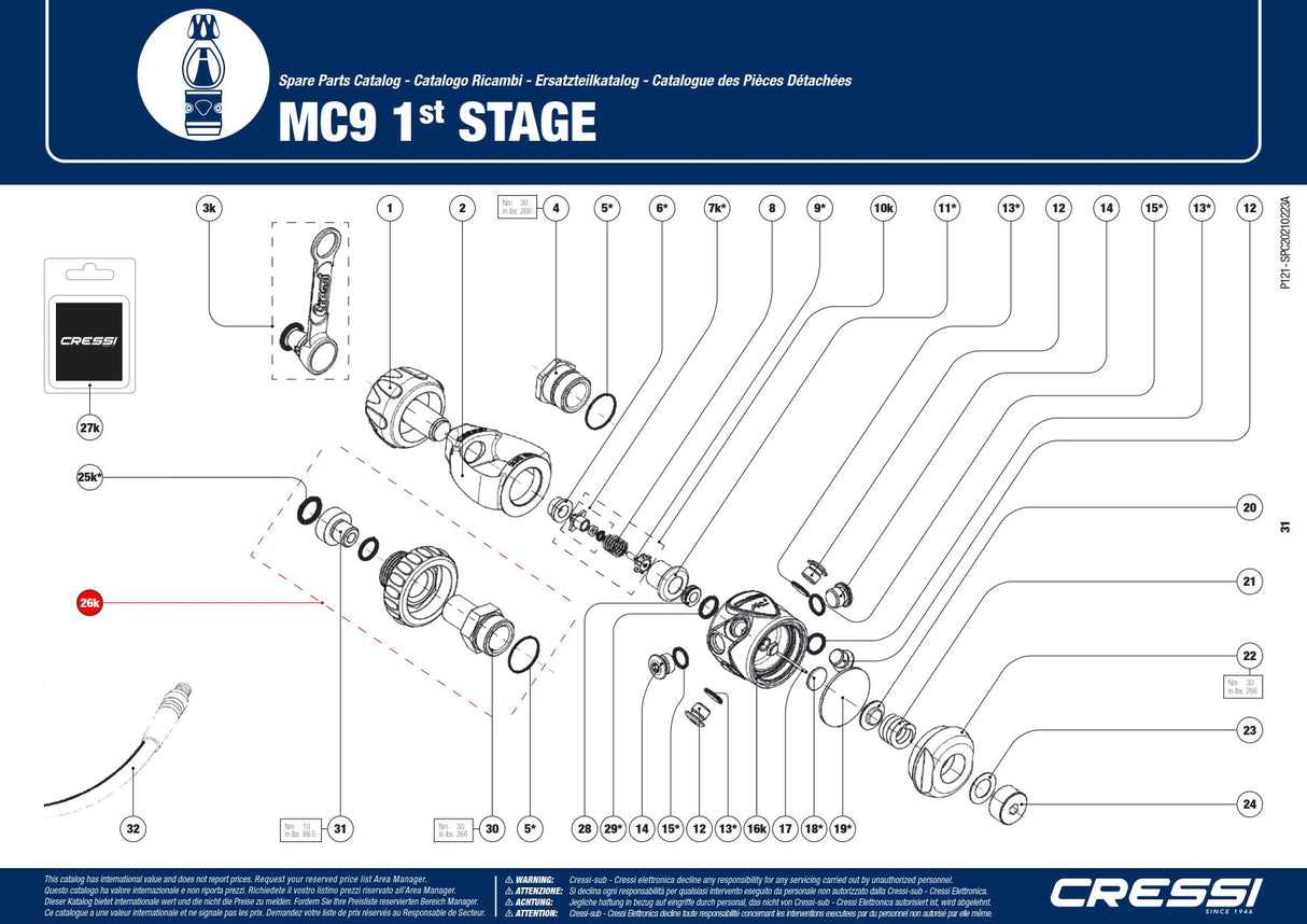 DIN Assembly for MC5/MC9/MC9-SC