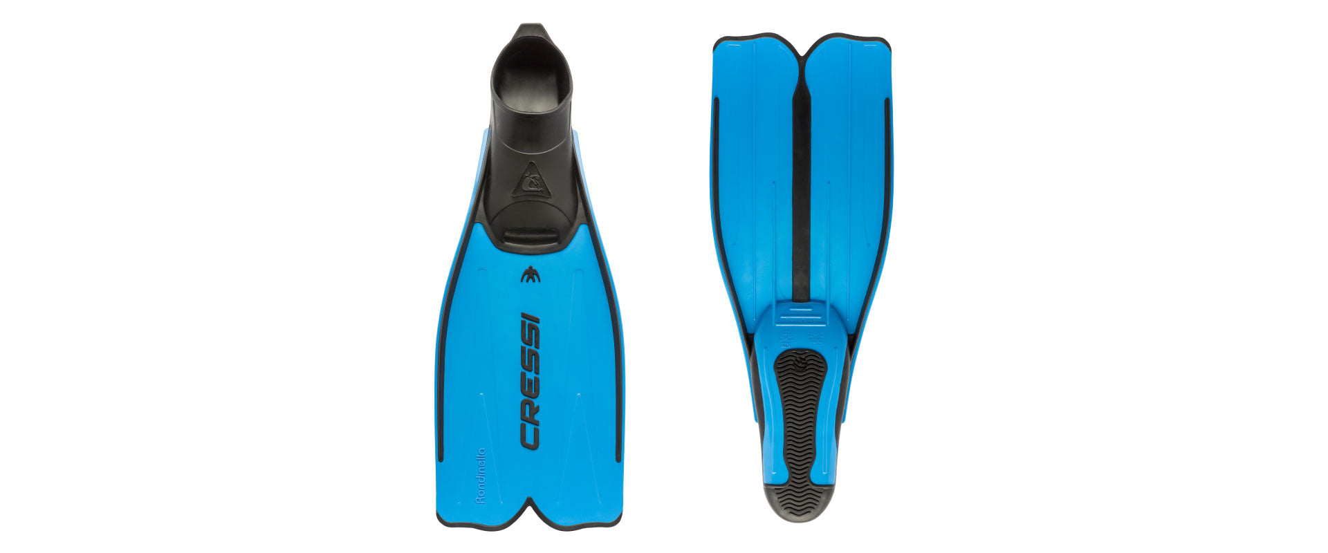 Cressi Rondinella Fins | Lightweight Snorkeling & Travel Dive Fins