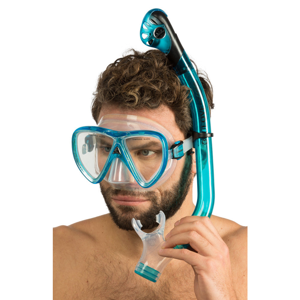 Cressi Ikarus & Orion Dry Snorkel Combo – Cressi 1946