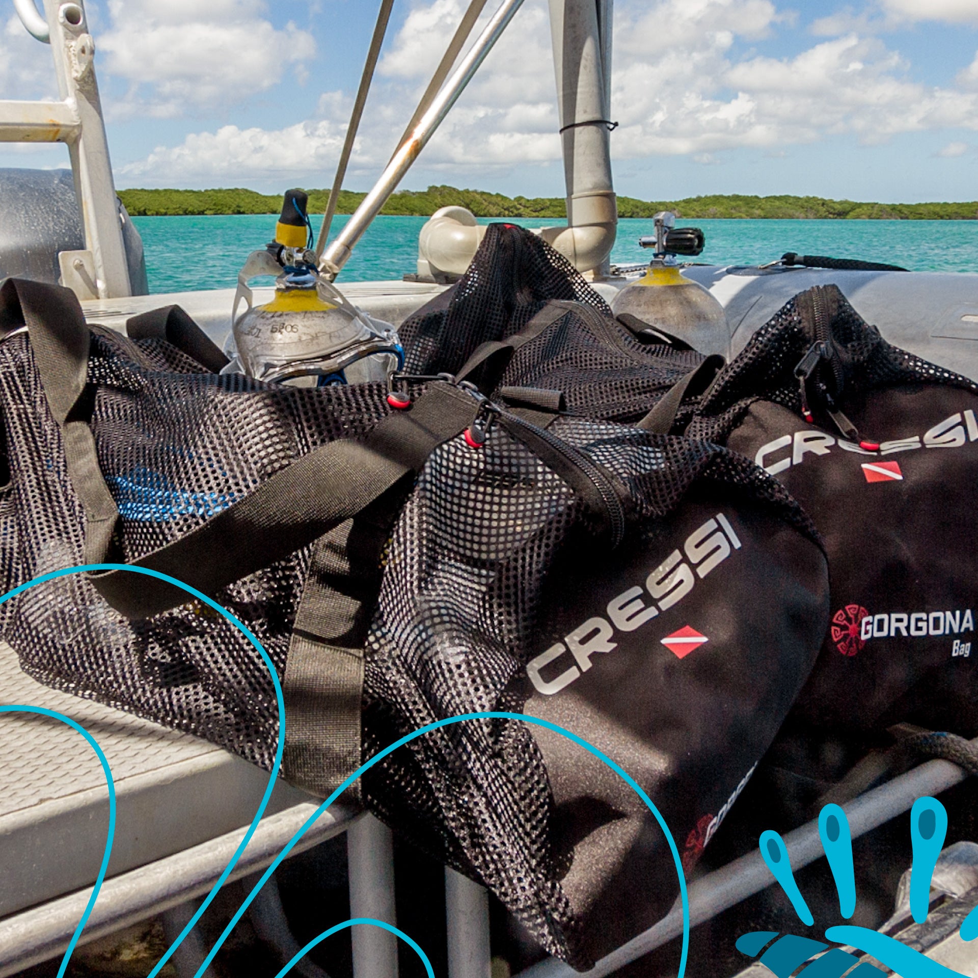 CRESSI クレッシーサブ BC トラベルライト ブルー M Buy Cressi Travelight Scuba Gear Travel Package Online | Divers Supply