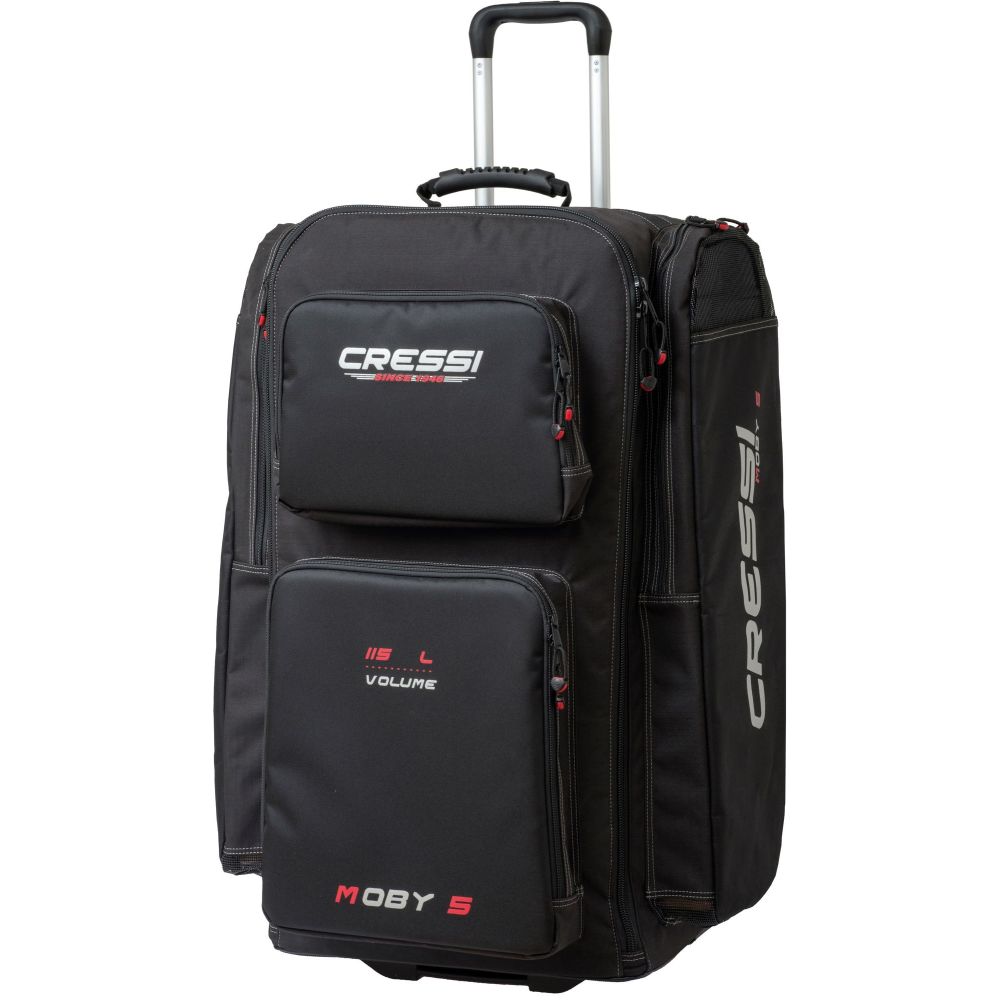 CRESSI MOBYS ダイビング用キャリーカート Cressi Moby 5 Trolley | Large Rolling Dive Gear Bag – Cressi 1946