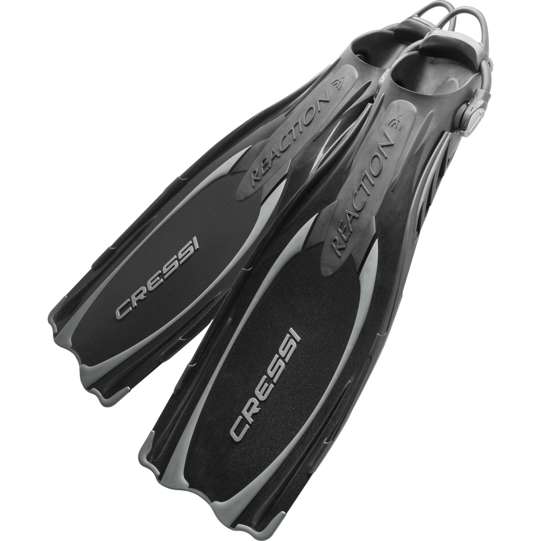 Cressi REACTION EBS 　ダイビングフィン(スピアフィッシング) Cressi Reaction EBS Fins | Scuba Diving Fins – Cressi 1946
