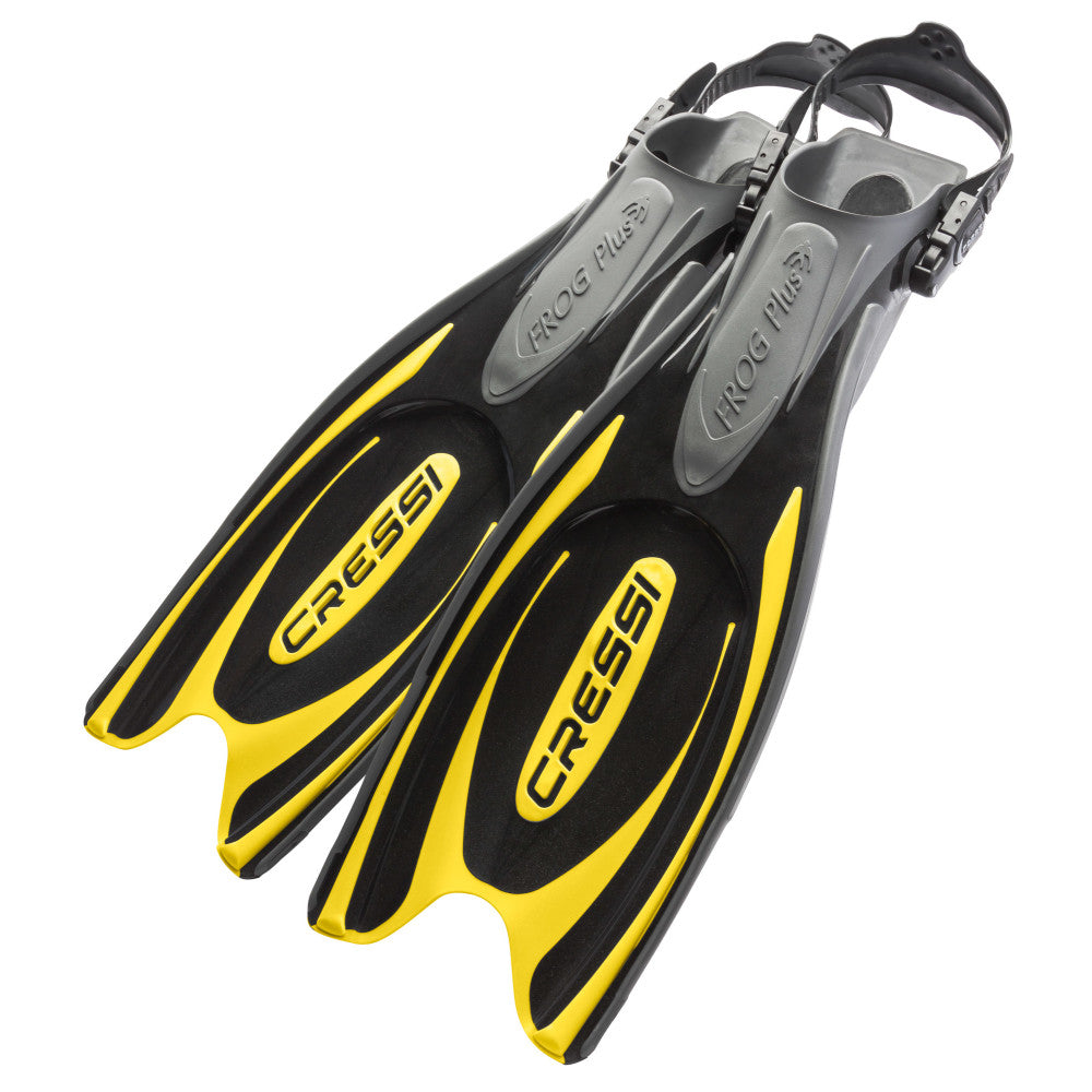 Cressi Frog Plus Fins | Durable Scuba Diving Flippers – Cressi 1946