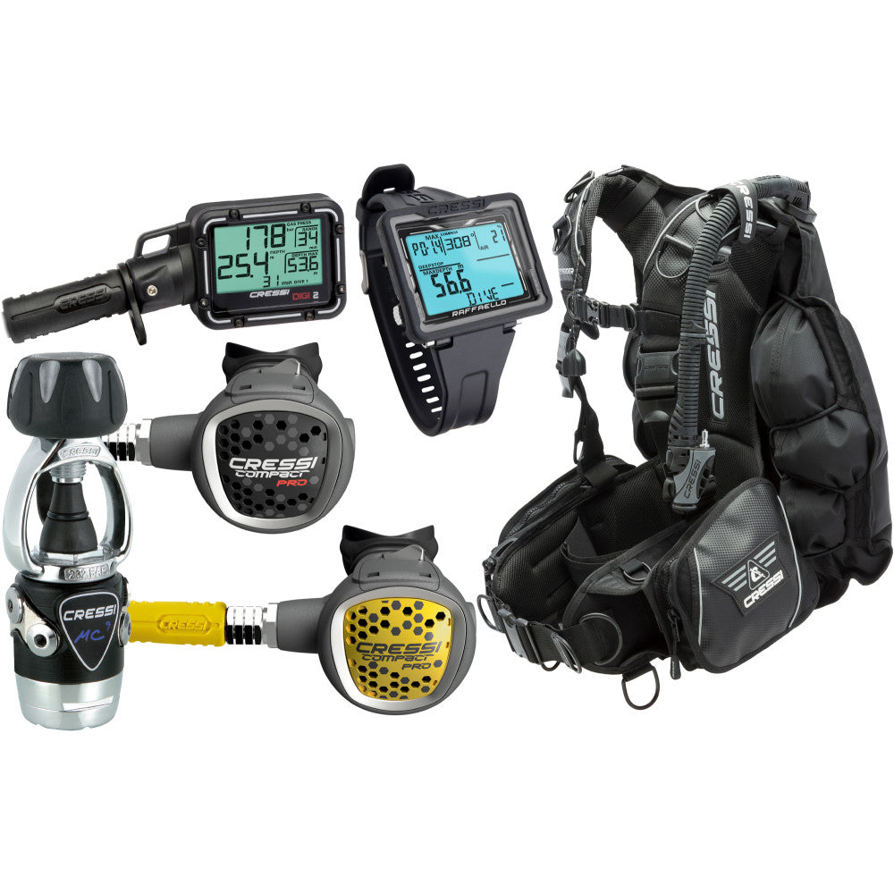 Commander Cold Water Scuba Package – Cressi 1946